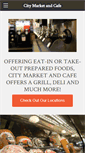 Mobile Screenshot of citymarketandcafe.com